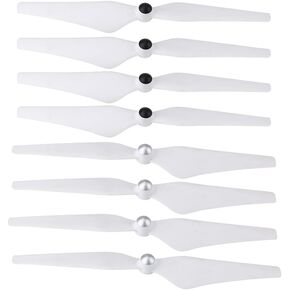 8 Pcs Drone Prler Blade, Selflocking Prlers Blade Quick Release Multirotor Props Quadcopter Accessory Parts for DJI Phantom 1/2/3/3Pro/Fc40/E300 Phantom 3 Phantom 3