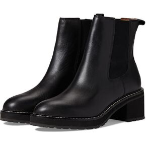 Madewell The Carina Platform Chelsea Boot True Black 5 M