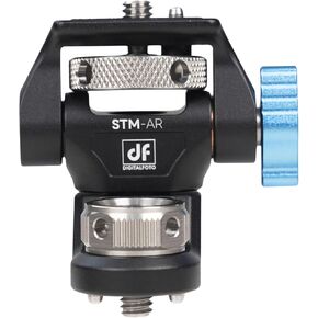 DF Adjustable Camera Monitor Mount for ARRI-Style, 360° Swivel and 180° Tilt Monitor Holder Anti-Twist Support 5" and 7" Field Camera Monitor Compatible with SmallHD/Atomos/FEELWORLD etc