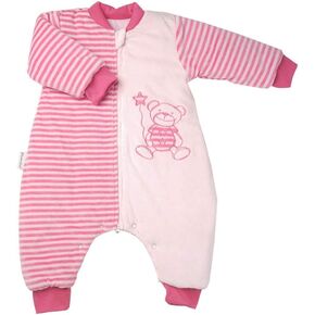 Toddler Sleeping Sack With Feet Tog 3.5 Long Sleeve Wearable Blanket Baby Sleeping Bag with Leg Winter Warm Thick