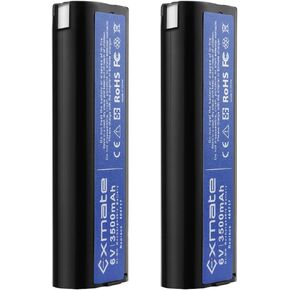 Exmate 2Pack 6V 3.5Ah Ni-MH Battery Compatible with Paslode 404717 B20544E BCPAS-404717 BCPAS-404717SH for 404400 900400 900420 900600 901000 902000 B20720 CF-325 IM200 F18 IM250 IM250A IM350A IM35