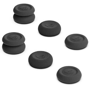 Thumb Grip Caps for Steam Deck/ROG Ally, Silicone FPS/TPS Thumb Thumbsticks Grip Set Joystick Cap Analog Stick Cap Cover Compatible for Steam Deck/ASUS ROG Ally Controller