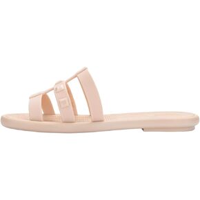 Melissa Sun Atlantis Women's Slides - Trendy Slip on Sandals for Women, Women's Jelly Shoes w/Stud Appliques, Adult Jellies