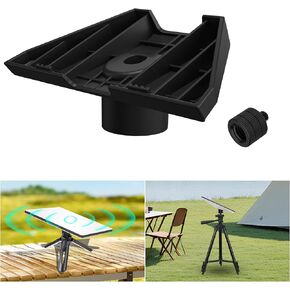 Starlink Mini Tripod Adapter,Tripod Mount Adapter for Starlink Mini - 1/4"~20 Threaded Compatible Fixing Clamp or Other Tripod Fixing,Works with Starlink Mini Satellite Dish