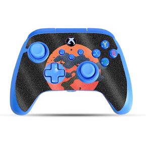 Glossy Glitter Gaming Skin Compatible with PowerA Xbox Series X|S Enhanced Wired Controller - Meditation - Premium 3M Vinyl Protective Wrap Decal Cover | Crafted in The USA by MightySkins