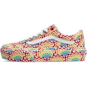 Vans Vans X Pride Sneaker Collection (Pride) Multi/True White (Old Skool Platform) Men's 6, Women's 7.5 Medium