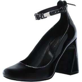 Karl Lagerfeld Paris Women's Pavla Pump, Black/Smoke, 5