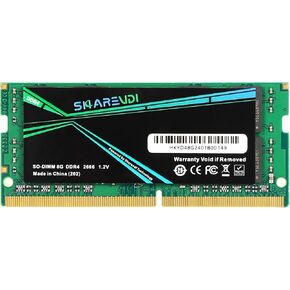 DDR4 8GB-2666 PC4 19200S CL19 SODIMM 1.2V 260-pin Non-ECC SODIMM كمبيوتر محمول صغير وحدة ذاكرة الوصول العشوائي سهلة الترقية (DDR4 16GB)