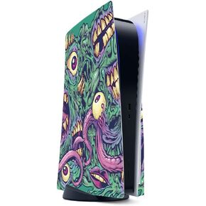 MightySkins Gaming Skin for PS5 / Playstation 5 Digital Edition - Biohazard | Protective Viny wrap | Easy to Apply and Change Style | Made in The USA