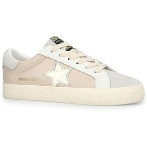 VINTAGE HAVANA Women's Flair 30 Sneaker (Taupe Cracked Leather, 9)
