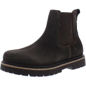 Birkenstock Highwood Slip On Leather Boot Unisex Shoes Size 5, Color: Mocha