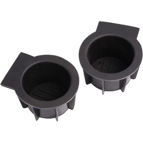 G-PLUS Center Console Cup Holder Compatible with Ford F250 F350 F450 F550 Super Duty Truck 1999-2001 Black