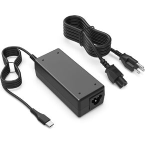 Replacement for Dell 65W Laptop Charger USB C, Latitude 5420 7420 5540 5520 5440 5530 5430 3540 7430 E5430 E5440 7440 5320 5440 XPS 13 9315 Chromebook 3100 Type C Computer Power Cord Ac Adapter