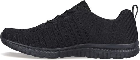 Skechers Sport Women's Women's Virtue 10 Wide Sneaker, Black/Black=BBK in Saudi Arabia