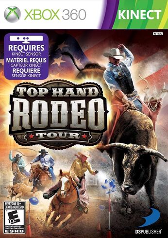 Top Hand Rodeo Tour for Kinect - Xbox 360 (Renewed) in Saudi Arabia