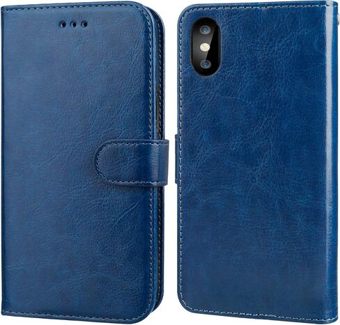 Bocasal iPhone SE (2022)/SE (2020)/8/7 Wallet Case with Card Holder PU Leather Kickstand Shockproof Protective Wrist Strap Flip Cover for iPhone SE3/SE2/8/7 4.7" (Brown) in Saudi Arabia