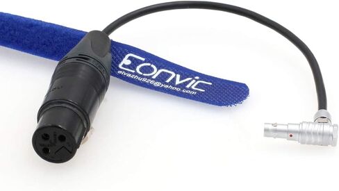 Eonvic Neutrik 3 Pin XLR Female to 00b 5 Pin Male Audio Cable for Z CAM E2 Camera in Saudi Arabia