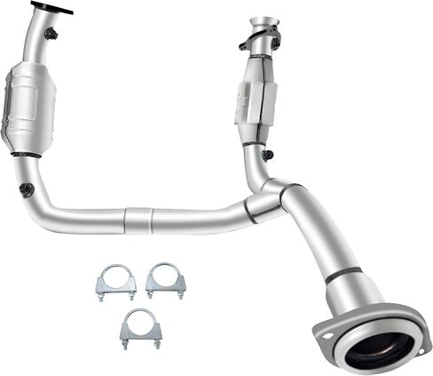 Catalytic Converter Compatible with Chevrolet Silverado 1500 2009-2013 4.3L 4.8L 5.3L 6.0L Assembly,Replace 50490,645291,19418941,15905948(EPA Compliant high flow catalytic converter) in Saudi Arabia