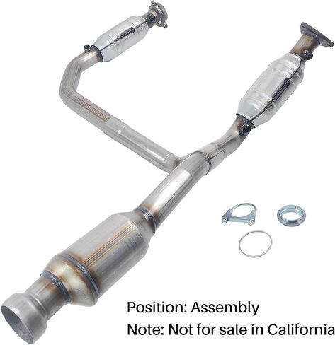 Catalytic Converter Compatible with Chevrolet Silverado 1500 2009-2013 4.3L 4.8L 5.3L 6.0L Assembly,Replace 50490,645291,19418941,15905948(EPA Compliant high flow catalytic converter) in Saudi Arabia