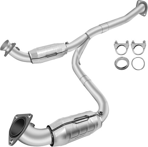 Catalytic Converter Compatible with Chevrolet Silverado 1500 2009-2013 4.3L 4.8L 5.3L 6.0L Assembly,Replace 50490,645291,19418941,15905948(EPA Compliant high flow catalytic converter) in Saudi Arabia