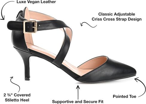 Journee Collection Women's Riva Pump in Saudi Arabia