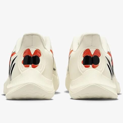 Nike Women's Court Air Zoom GP Turbo HC Naomi Osaka 'Coconut Milk Team Orange Black' (DZ3362-100) - Size 11 US Women's in Saudi Arabia