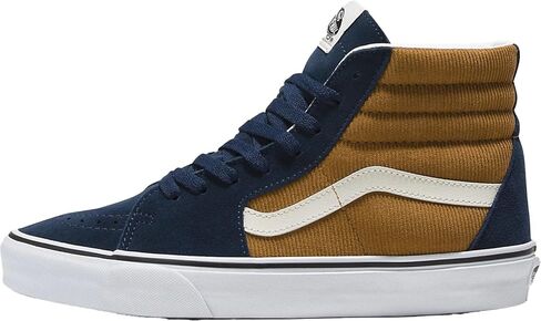 Vans - Unisex Sk8-Hi Shoes, Color Blue/Brown, Size: 8.5 M US Mens / 10 M US Womens in Kuwait