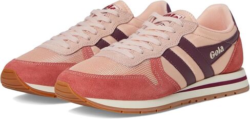 Gola Women's Daytona Sneaker, Pearl Pink/Clay/Windsor, 11 in Kuwait