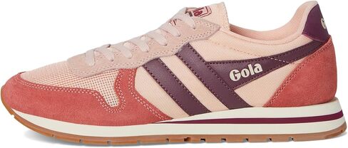 Gola Women's Daytona Sneaker, Pearl Pink/Clay/Windsor, 11 in Kuwait