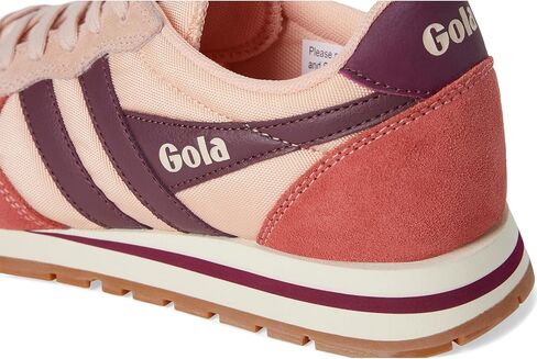 Gola Women's Daytona Sneaker, Pearl Pink/Clay/Windsor, 11 in Kuwait