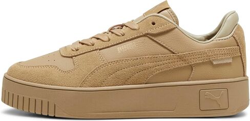 PUMA Women's Carina Street Sneaker, Suede-Vapor Gray-Vapor Gray Gold, 8.5 in Saudi Arabia