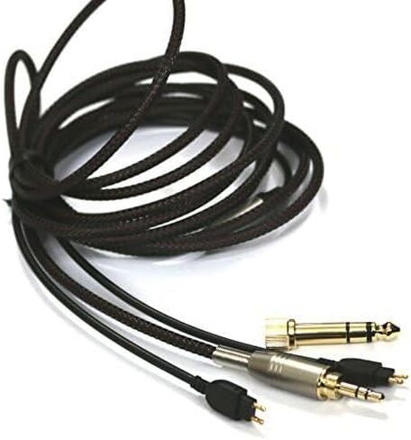 NewFantasia Replacement Audio Upgrade Cable Compatible with Sennheiser HD650, HD600, HD580, HD58X, HD660S, HD660S2, Massdrop HD6XX Headphones 1.2meters/4feet in Saudi Arabia