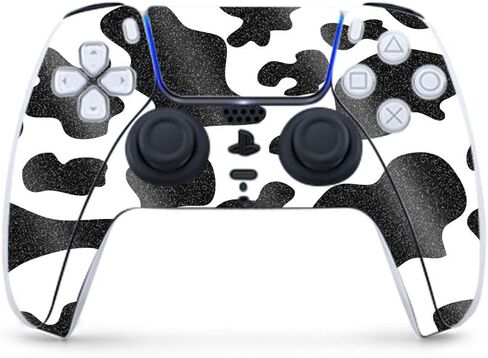 MightySkins Glossy Glitter Gaming Skin for PS5 / Playstation 5 Controller - Ocean Friends | Durable High-Gloss Glitter Finish | Easy to Apply and Change Style | Made in The USA in Saudi Arabia