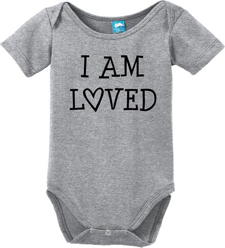 I Am Loved Printed Baby Romper in Kuwait