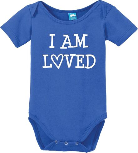 I Am Loved Printed Baby Romper in Kuwait