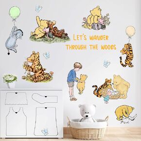 Flying House Wall Stickers for Kids, Up Wall Stickers for Children Room, Paradise Falls Stickers, Cute Scout Balloon Boy Removable Sticker for Baby Nursery Bedroom Living Room Playroom Wall Decoration
