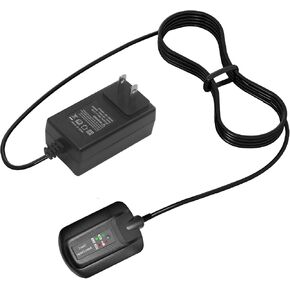 Charger for Worx WA3742 18V - 20V Li-ion Batteries Compatible with Worx WA3520 WA3525 WA3578 WA3512 Power Supply Replaceable WA3732 WA3875 WA3881 Battery Charging Base Adapter Cord