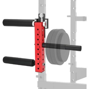 Power Rack Mounted Leg Extension and Curl Machine, Seated Leg Strength Extension and Curl Equipment, Adjustable Leg Extension and Curl Machine Squat Rack Attachment