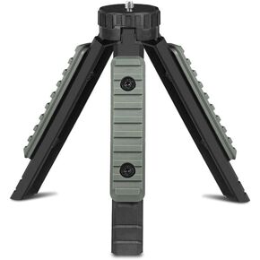 Portable Multi-Function Tripod Stand, Desktop Handheld Outdoor Camping Light Stand, Live Streaming Photography Projector Stand (Army Green)