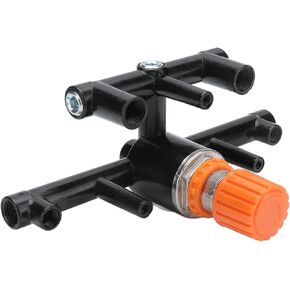 KIMISS Aluminum Alloy Pressure Regulator Valve, Air C Ressor Switch Accessories with Outlet Tube, Suitable for and Parts