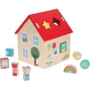 Petit Collage Shape Sorter Wooden Play Set