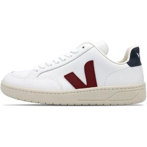 VEJA V-12 Leather Extra White/Marsala/Nautico 40 (US Women's 9) M