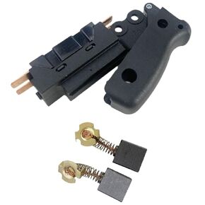 #N169598#391926-01#391926-00 New Switch with Brake & Carbon Brush DW703 DW705 DW705S DW706 DW713 Miter Saw Quality Durable New Replacement Parts for DeWalt