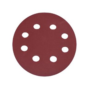 YXQ 400Grit Sanding Discs 5 inch 8 Hole Hook and Loop Sandpaper Cloth Adhesive Red (30Pcs)