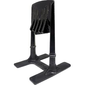 Cast Steel Firewood Kindling Splitter for Wood Stove Fireplace and Fire Pits Splitting Wedge Manual Log Splitter Wedge (Black)