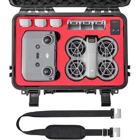 Neo Case, Waterproof Hard Carrying Case for DJI Neo Fly More Combo, Travel Storage Case For DJI NEO Accessories (RC-N3 Remote Controller, Intelligent Flight Battery, Charging Hub)