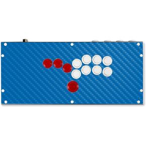 Carbon Fiber Gaming Skin Compatible with Hit Box (PS4/PC) - Starry Night - Premium 3M Vinyl Protective Wrap Decal Cover - Easy to Apply | Crafted in The USA by MightySkins