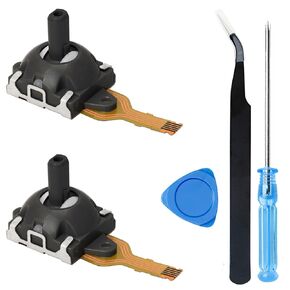 2 Pack Hall Joystick Replacement for Legion Go, Tighter Hall Joystick Compatible with Lenovo Legion Go,Enhanced Joystick Rotation Resistance for FPS Games, Analog Stick Transducer Drift Repair Kit
