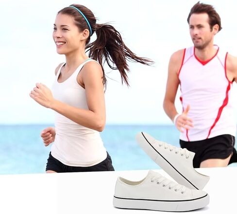 JUDIS Women’s Lace Up Canvas Shoes Low Top Fashion Sneakers Casual Tennis Walking Shoes in Saudi Arabia