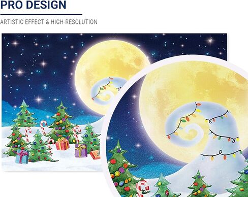 Allenjoy Halloween قبل عيد الميلاد خلفية الشتاء شجرة عيد الميلاد مصاصة هدية الثلوج خلفية التصوير الفوتوغرافي لعيد ميلاد الطفل دش حفل زفاف لوازم الديكور كشك الصور in Kuwait